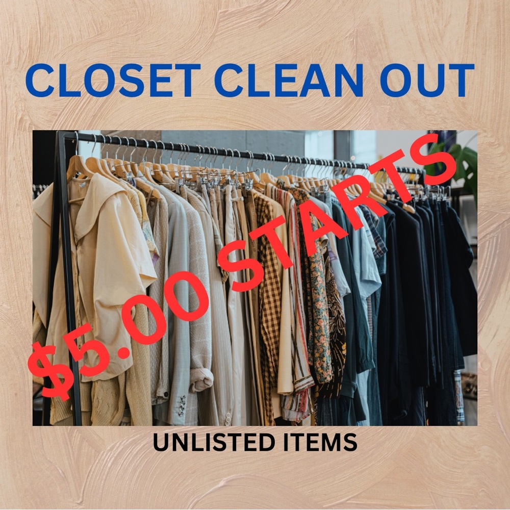 $5.00 STARTS! EVERYTHING MUST GO!👗